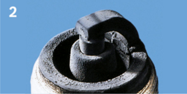 vela carbonizada seca