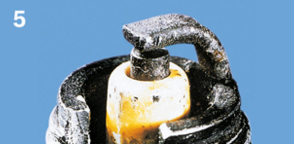 vela resíduo de chumbo