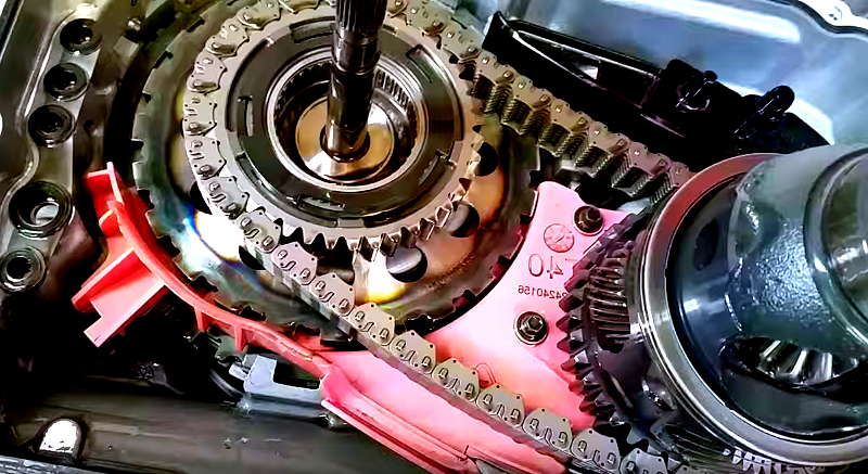 caixa de câmbio 6T40 captiva