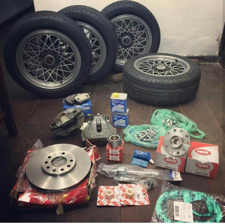 Kit de Rodas BBS do Omega, e o Swap de Freio