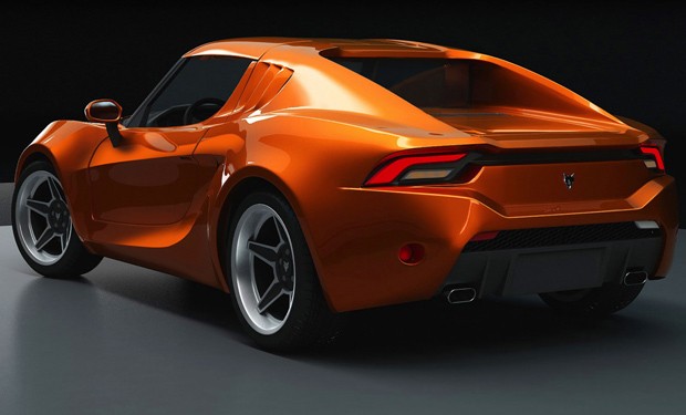 Vista Traseira Esquerda da Nova Puma GT Lumimari