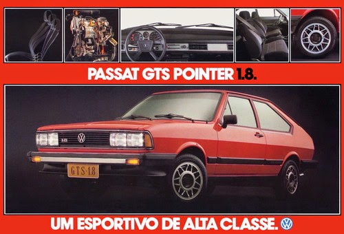 Propaganda Passat GTS Pointer 1.8