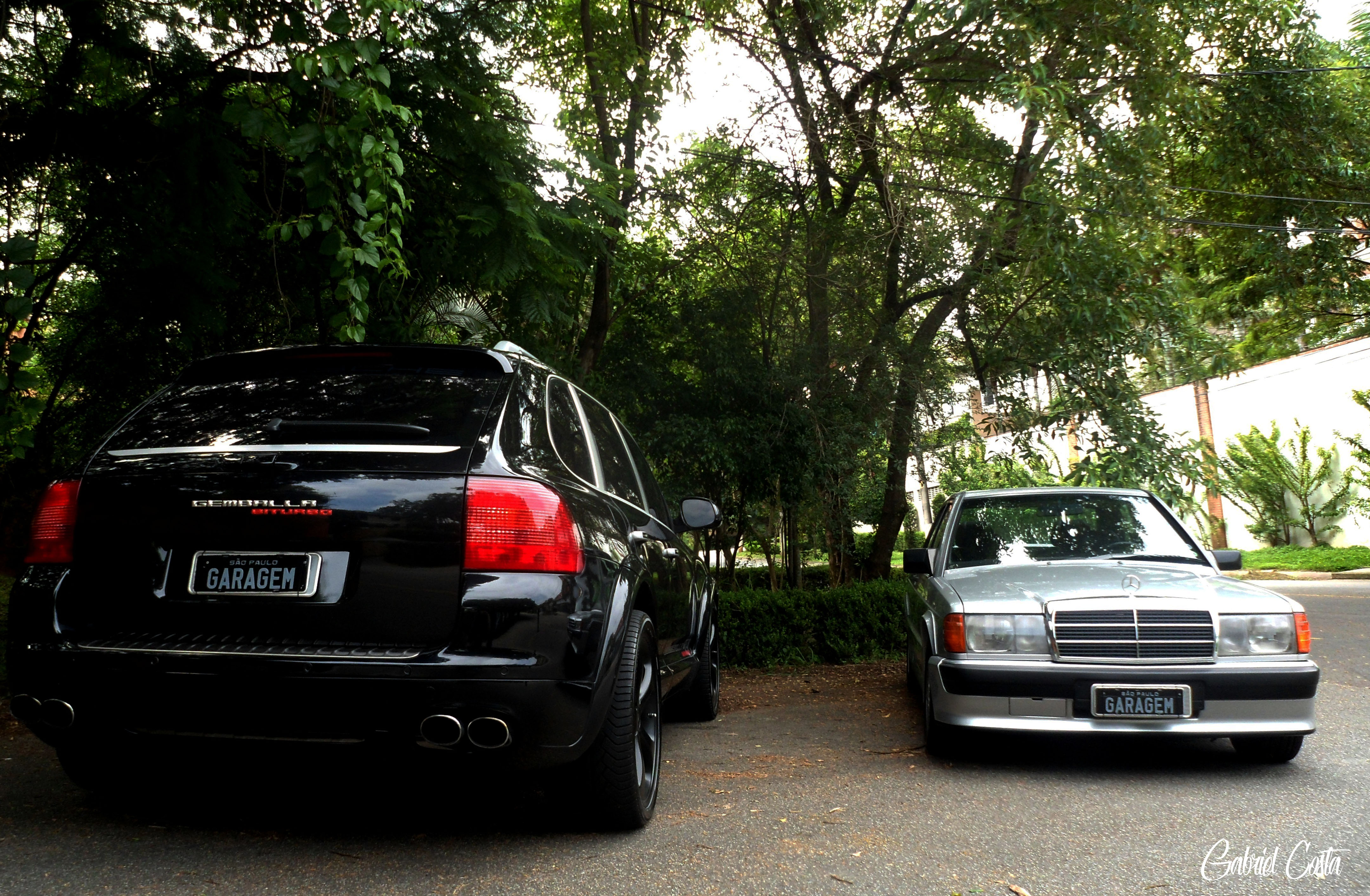 Porsche Cayenne Gemballa & Mercedes Cosworth Bellote