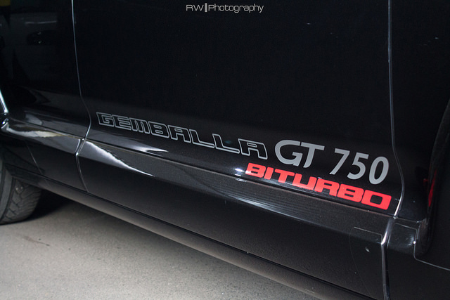 Adesivo Gemballa GT750 Biturbo