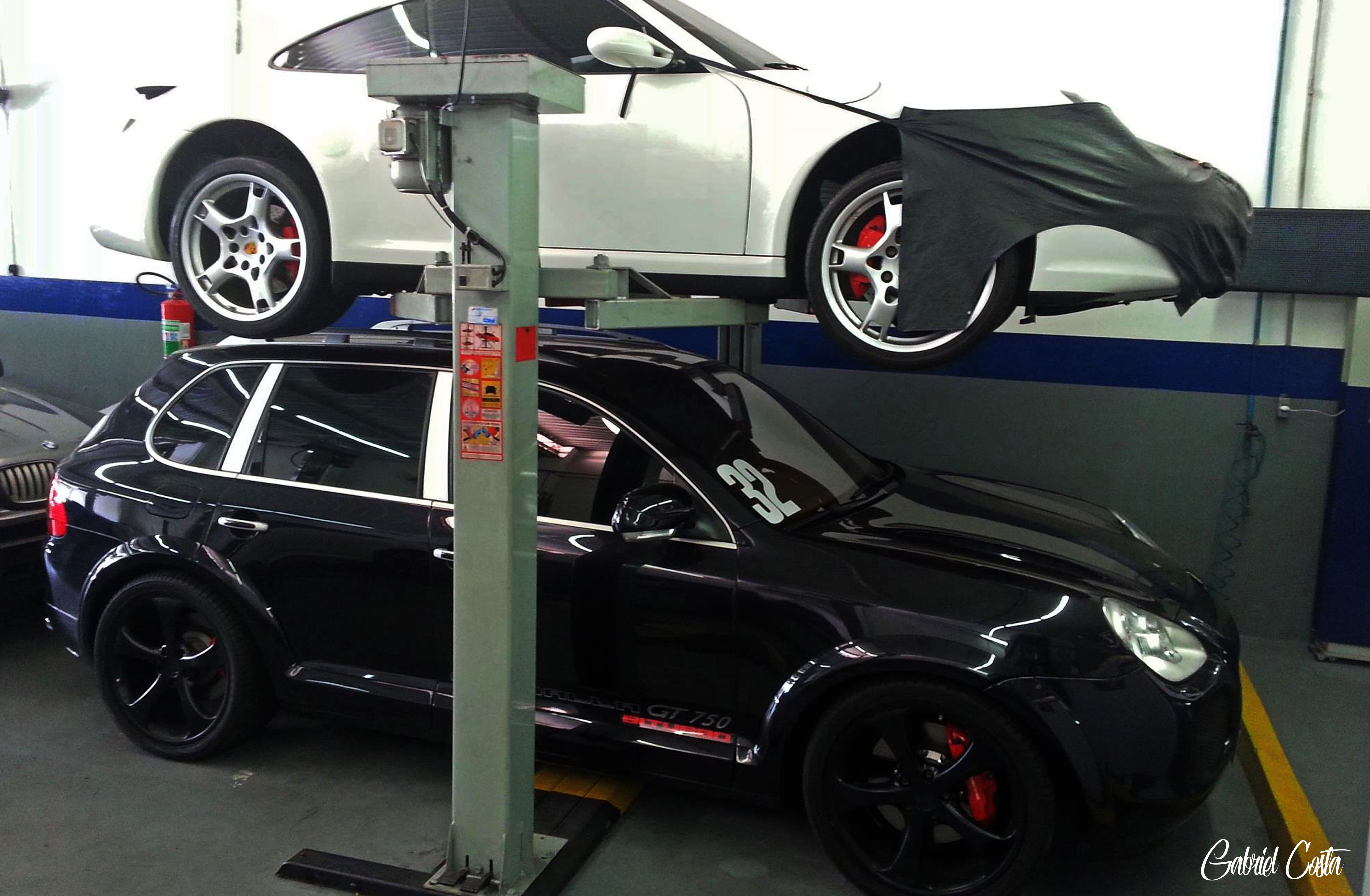 Manutenção na Porsche Gemballa