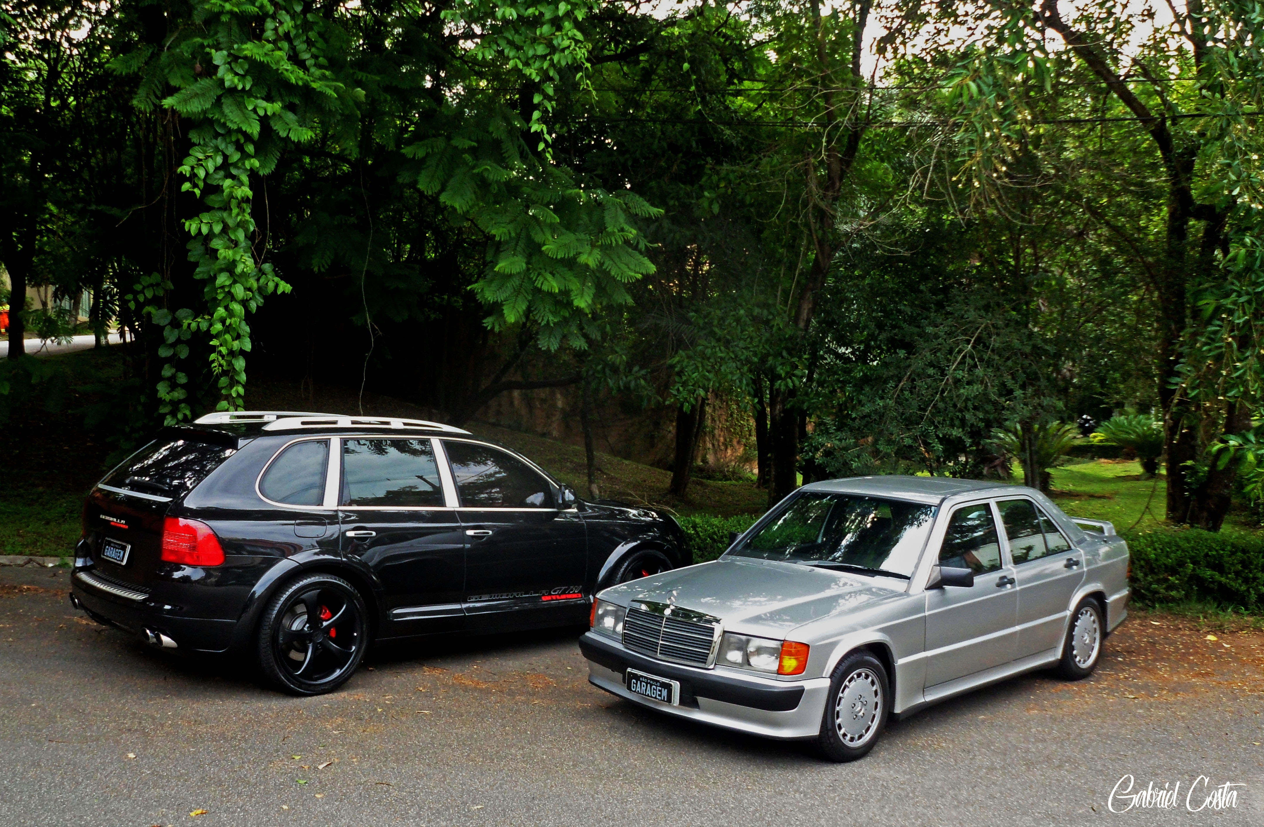 Porsche Cayenne Gemballa & Mercedes Cosworth Bellote