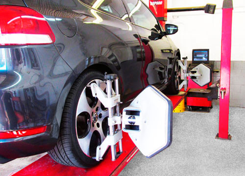 Realização do Alinhamento e Balanceamento do Veículo