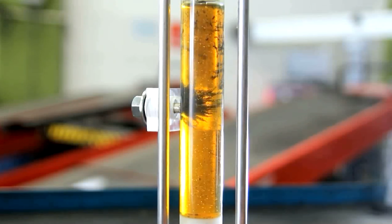 Teste de Coleta de Particulado do Bujão Magnético