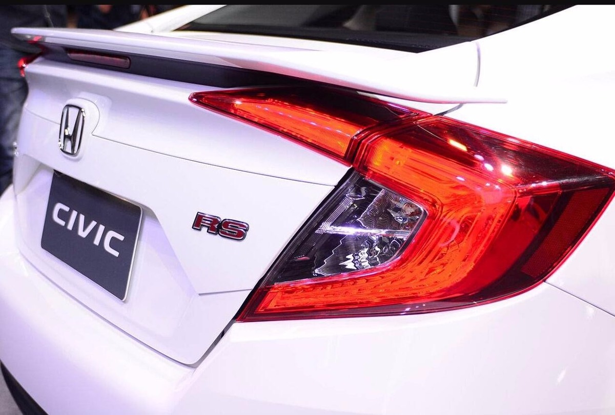 Aerofólio Abs Honda Civic 2017 Break Light Modelo Rs Hd027c