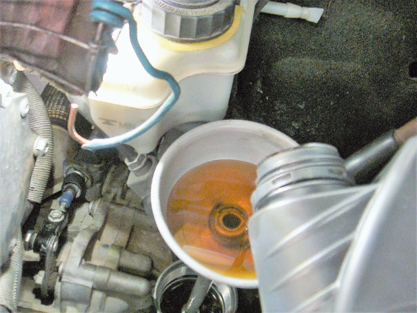 Troca do Fluido Lubrificante do Câmbio DSG