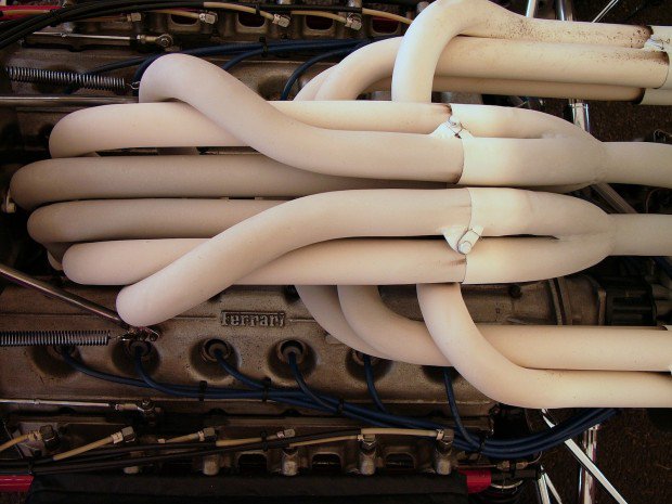 Coletor de Escape da Ferrari 312 (1967)