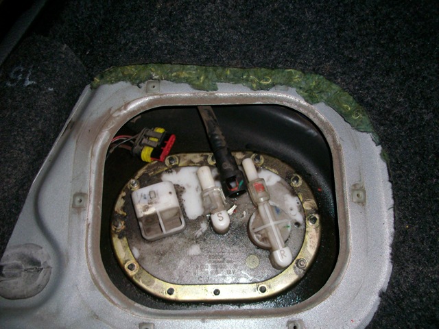 Localização da Bomba de Combustível