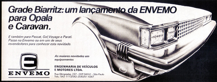 Grade Biarritz: Opala e Caravan