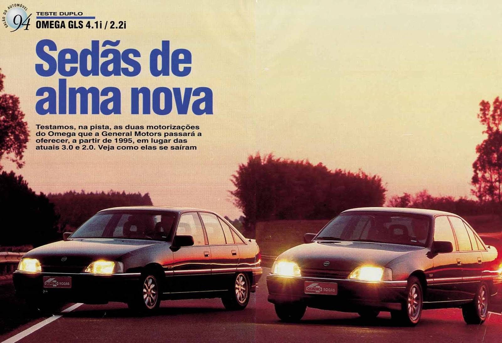 Novas Motorizações do GM Omega 1995