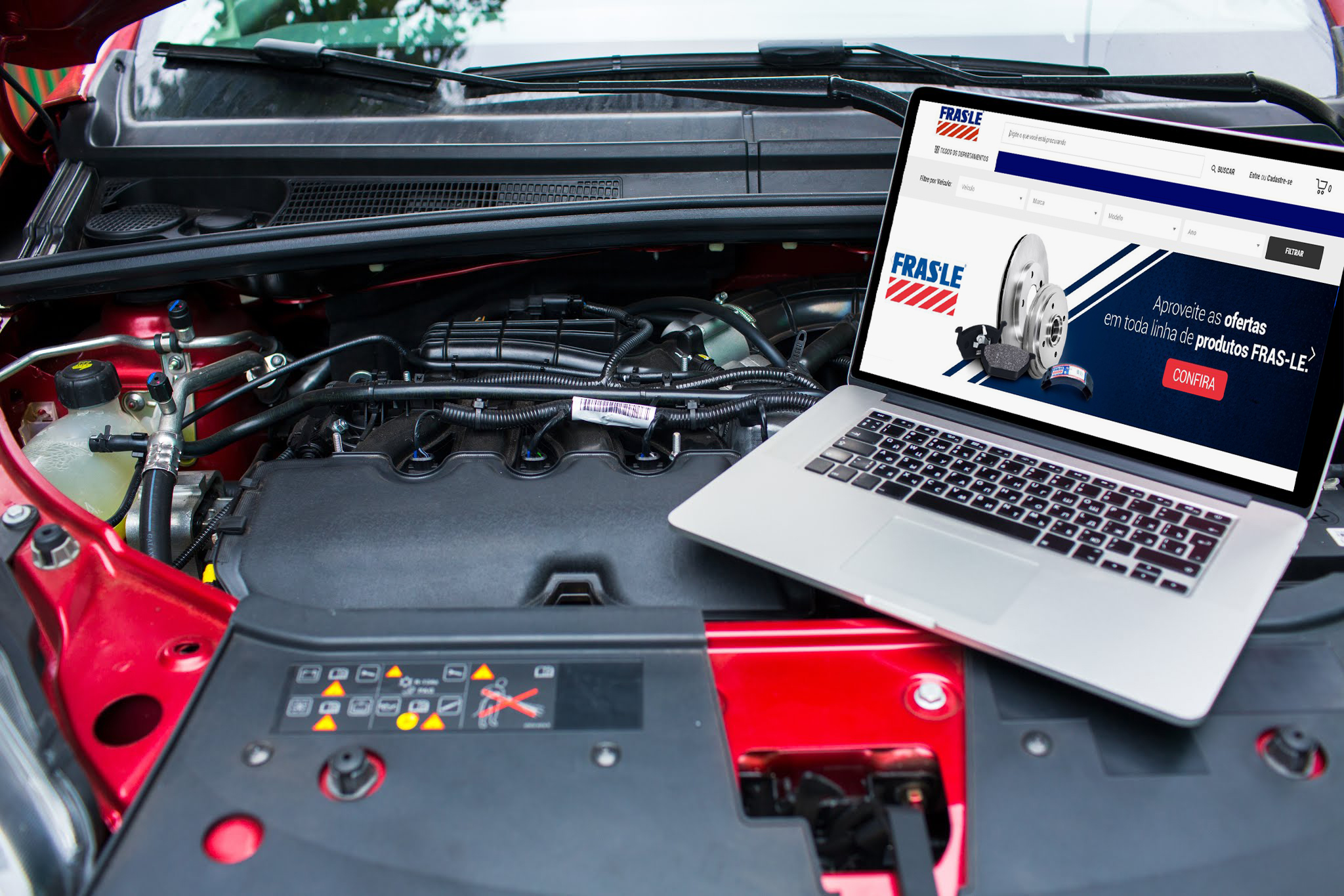 A operação virtual da Fras-le