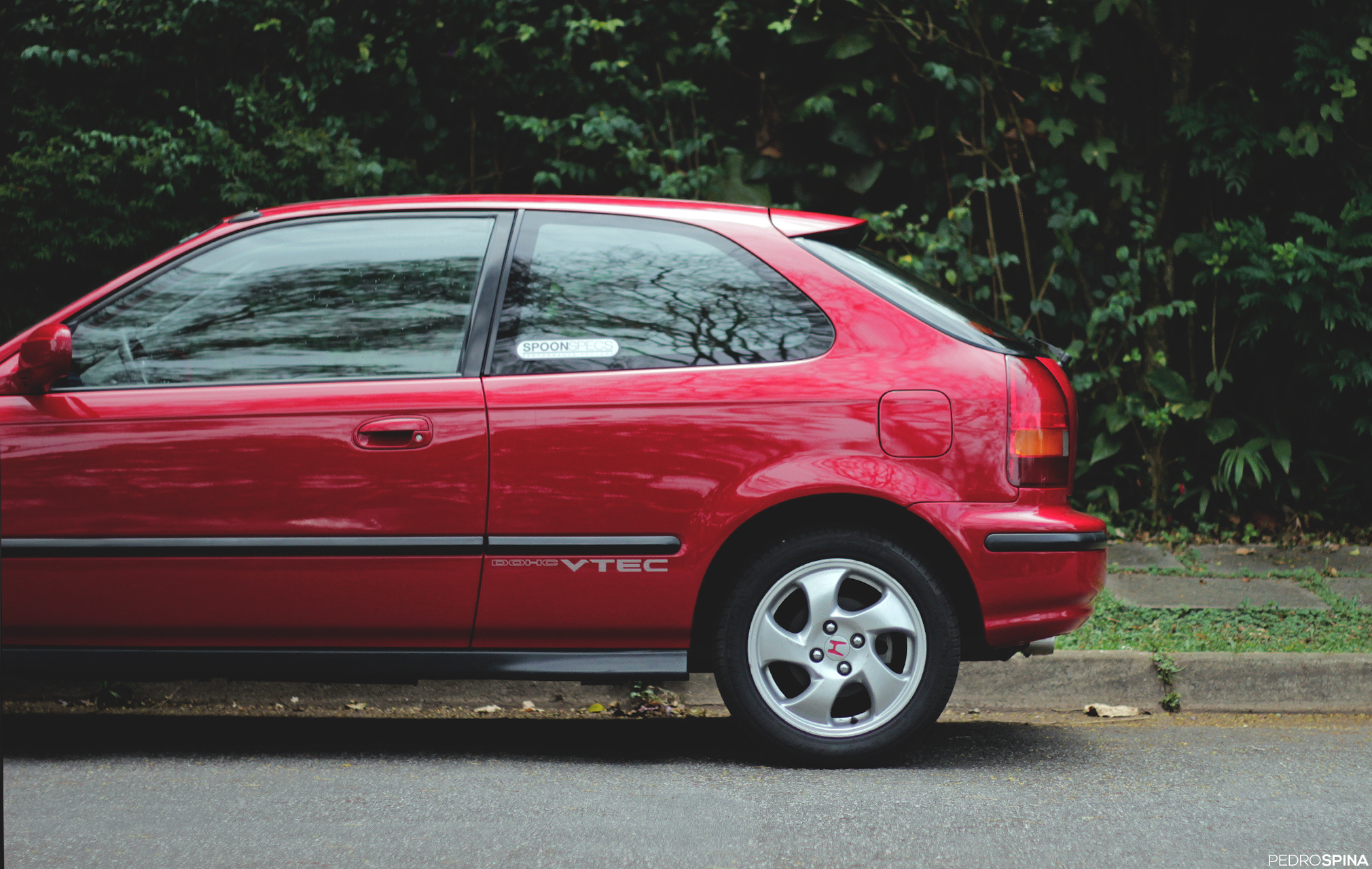 As rodas denunciavam a esportividade do VTI