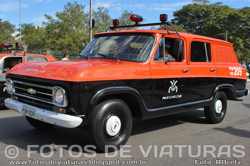 Chevrolet Veraneio da Policia Militar de São Paulo