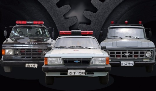 Viaturas antigas Polícia Militar de São Paulo