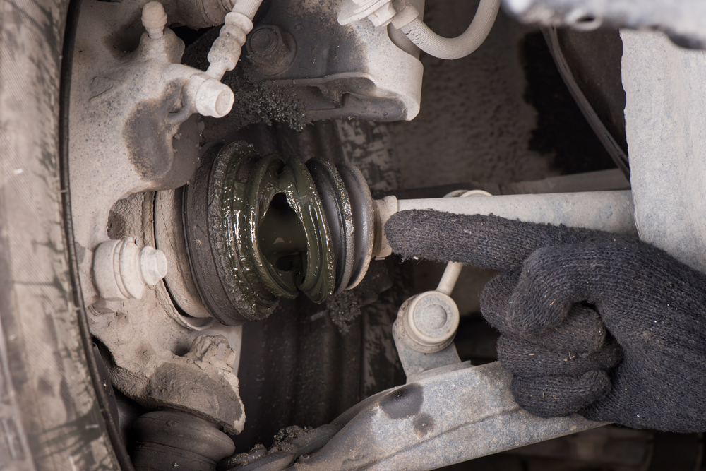 quebra da junta homocinética