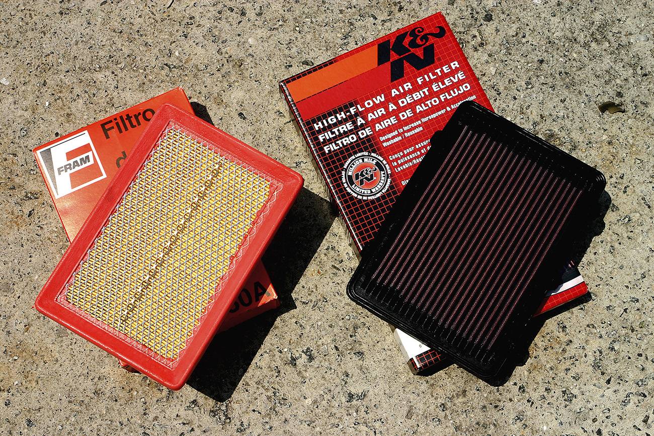 filtro esportivo x filtro original