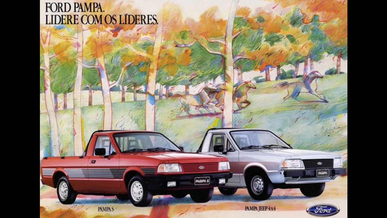 Encarte Propaganda Ford Pampa