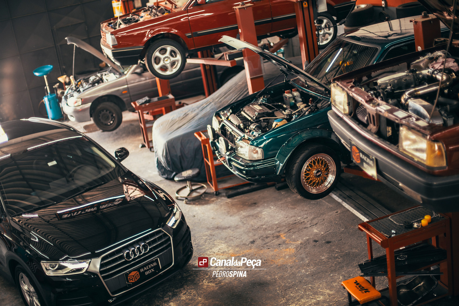 Habitat natural de um entusiasta.