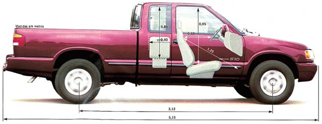 A S10 surpreendeu pelo tamanho, e principalmente pelo motor!