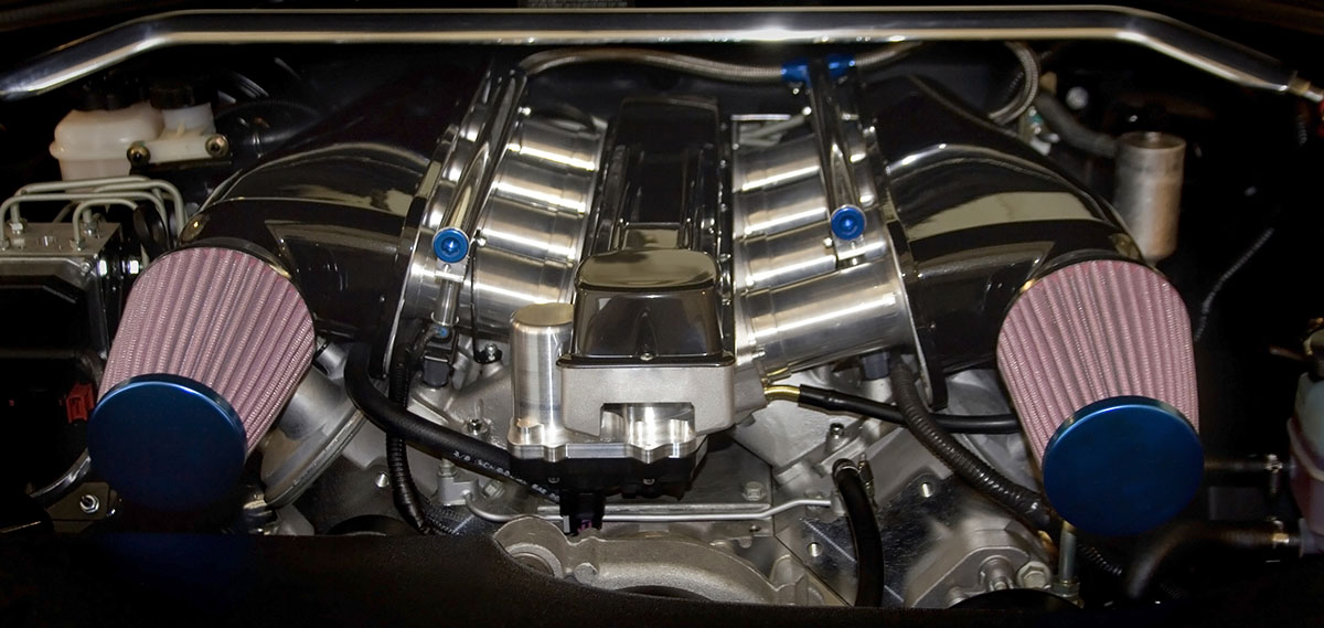 Motor V8 aspirado