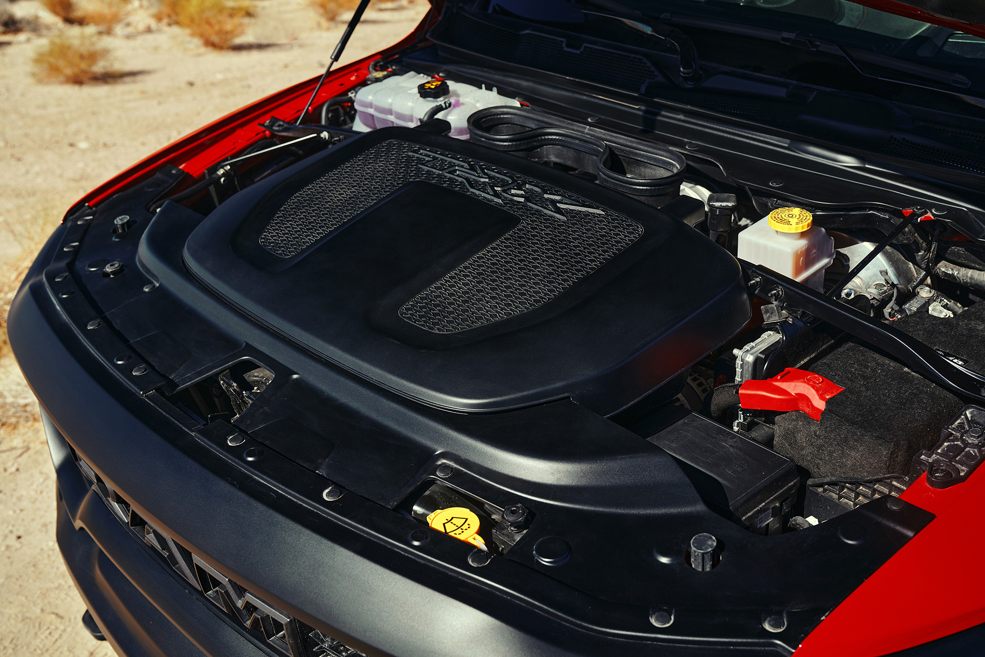 2021 Ram 1500 TRX under hood air box
