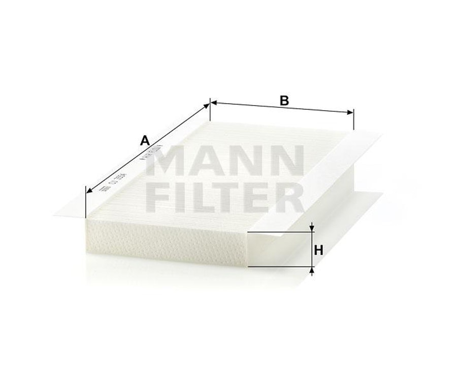 Filtro do Ar Condicionado - Mann-Filter - CU3554 - Unitário