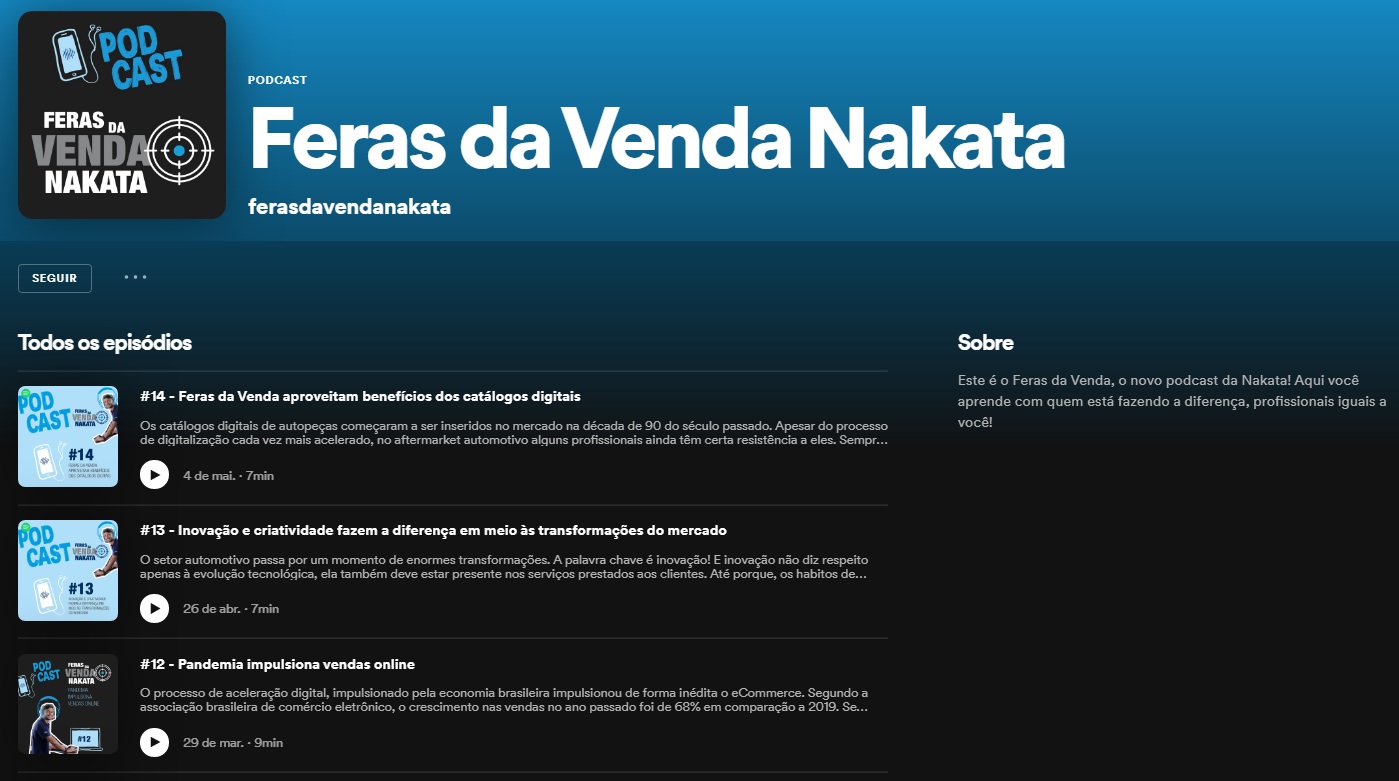 podcast feras da venda nakata
