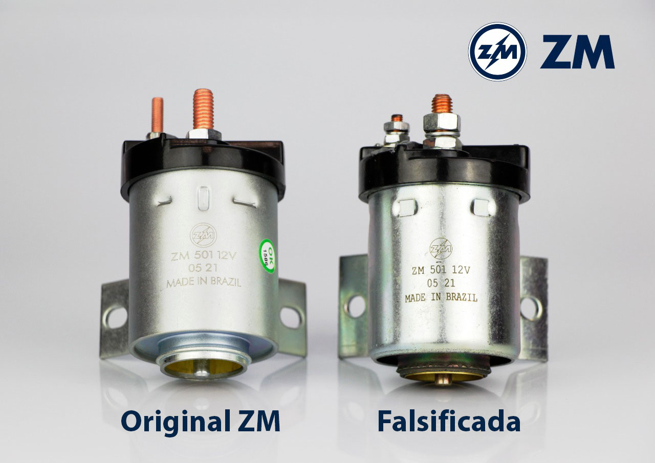 como identificar um rele falso de um genuino