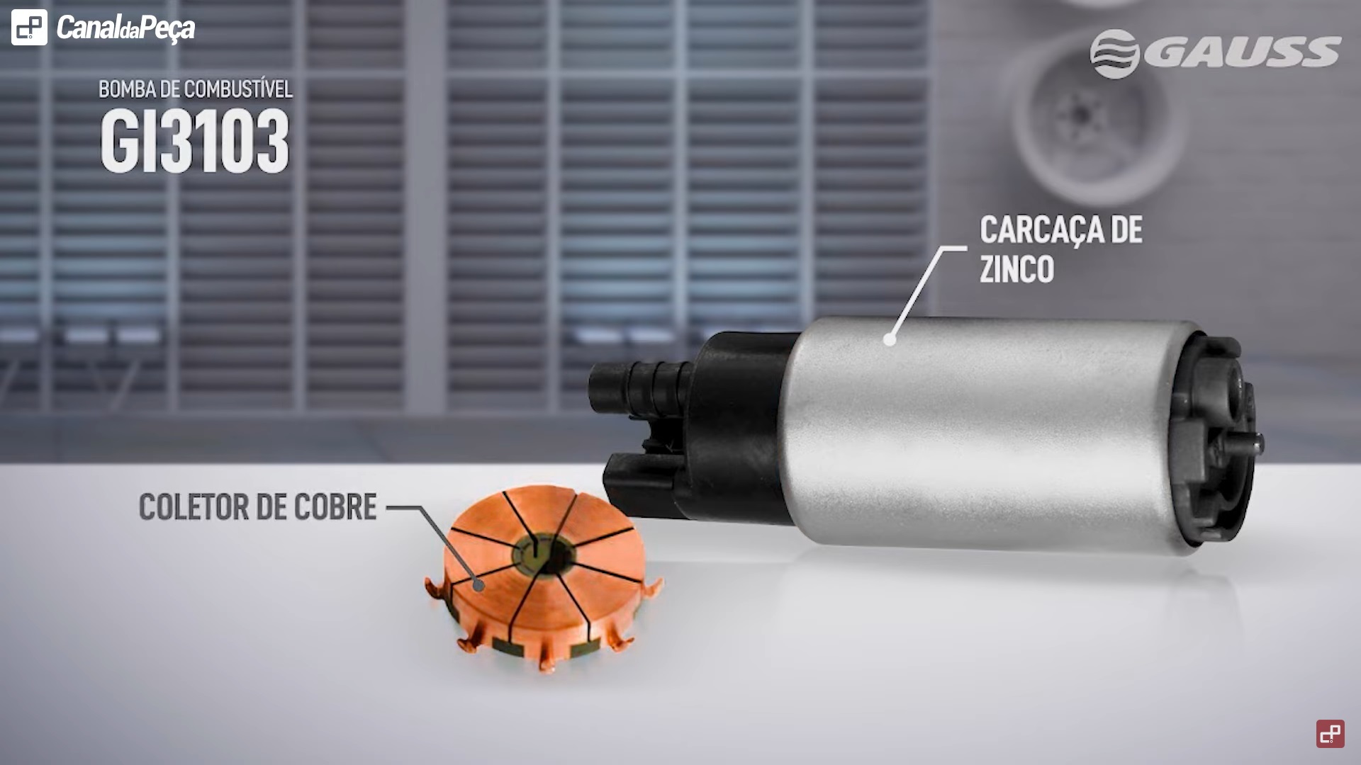 bomba de combustível funcionamento gasolina