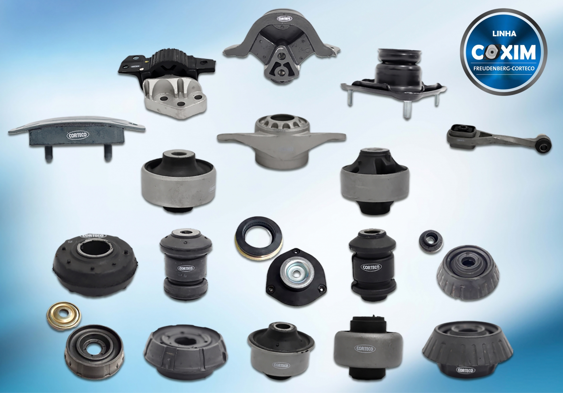 novos coxins corteco